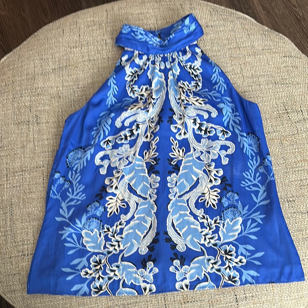 Lilly Pulitzer Donita Baja Cove Halter Top - size 4